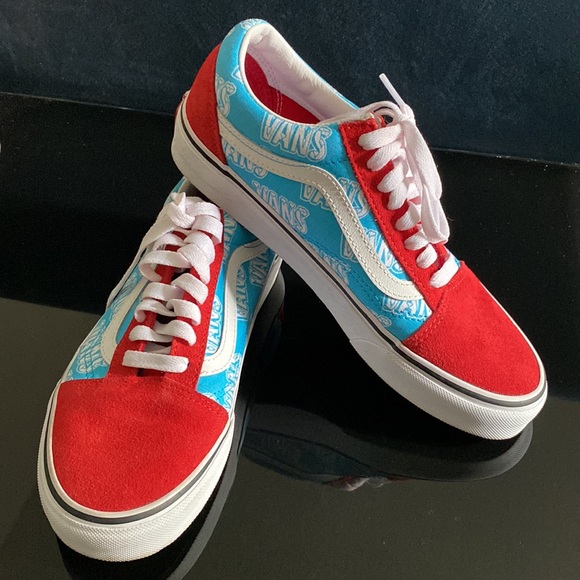 Red and White Vans - Picture 3 of 7